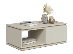 Mesa De Centro*Vicco Mesa de centro caxemira 90x50x34 linette Bege