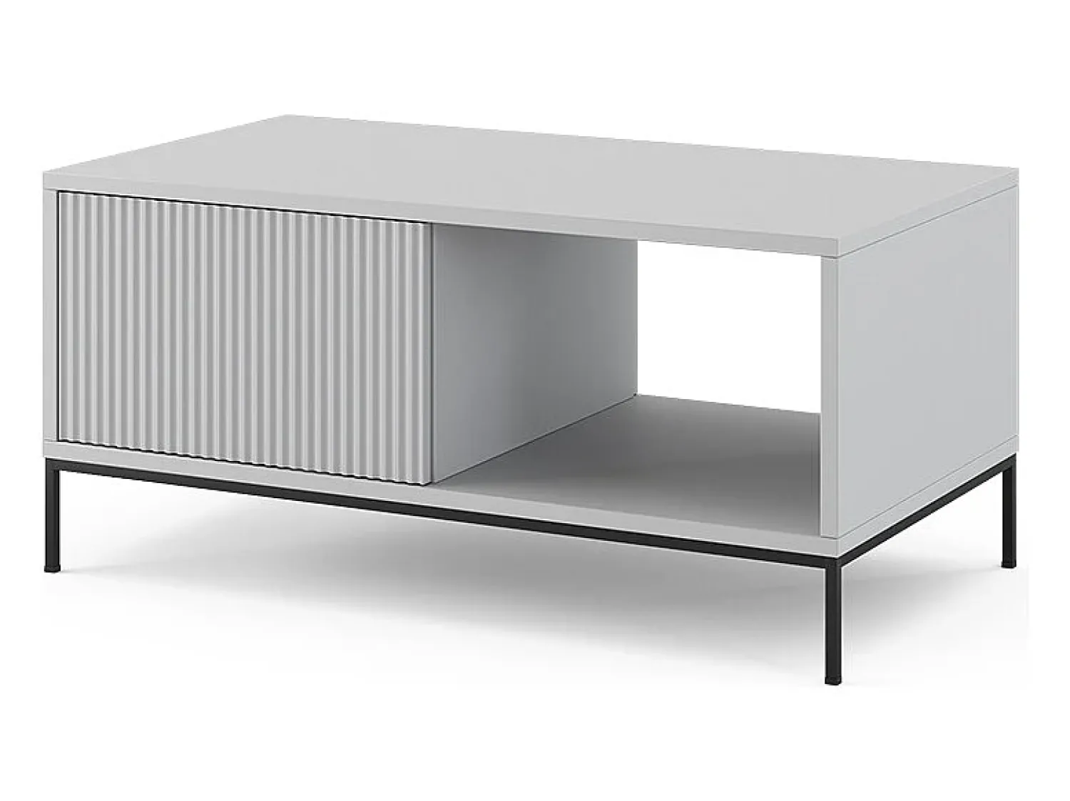 Mesa De Centro*Vicco Mesa de centro cinza 90x50x45 eliza Cinzento
