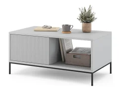 Mesa De Centro*Vicco Mesa de centro cinza 90x50x45 eliza Cinzento