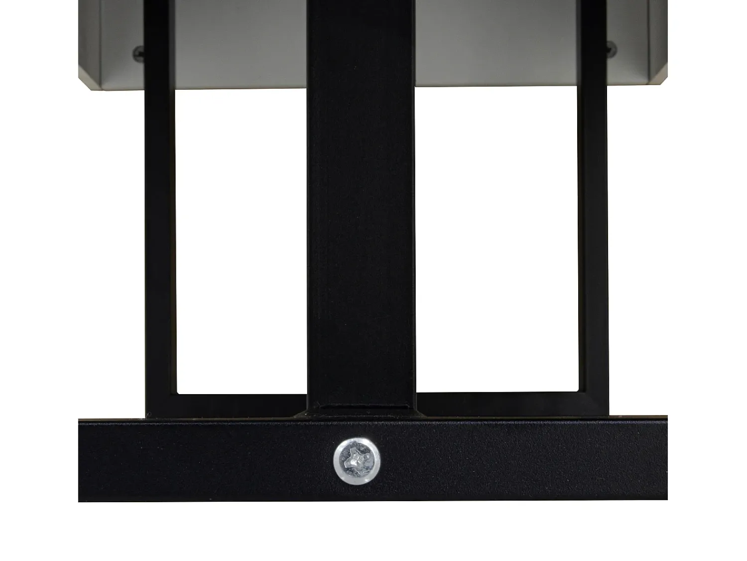 Mesa De Centro*Hauss Spole Mesa de centro clássica em preto e - Tampo preto brilhante Branco