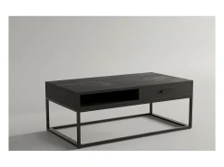 Mesa De Centro|Meublorama Mesa de centro coleção MADEIRO. Móvel estilo CONTEMPORÂNEO. Preto