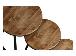 Meublorama Mesa de centro coleção PLATO mangolia.^ Mesa De Centro