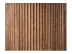 Mesa De Centro*Meublorama Mesa de centro coleção VAGOS efeito carvalho envelhecido diâmetro 50 cm Castanho