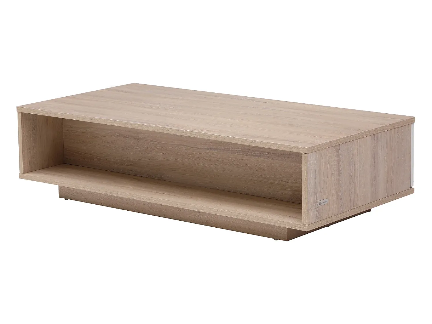 Vente-unique Mesa de centro com 3 gavetas e 1 nicho multicolor - FILUTIA^ Mesa De Centro