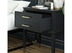 CosmoLiving by Cosmopolitan Mesa de centro com 2 gavetas em MDF^ Mesa De Apoio