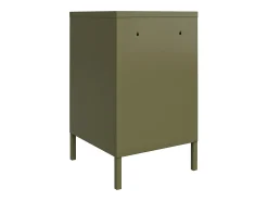Mesa De Apoio|Dorel Home Mesa de centro com 2 gavetas em MDF branco Verde