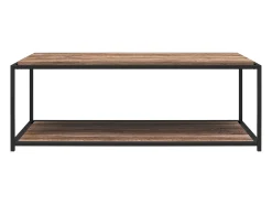 Clearance Dorel Home Mesa de centro com 1 prateleira em MDF cinzento Castanho