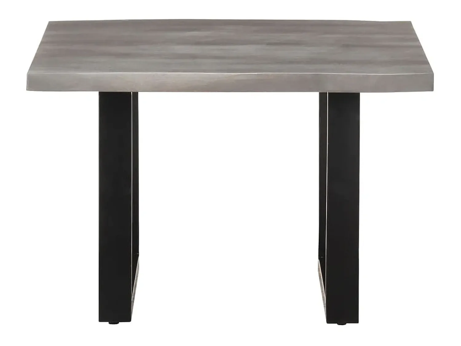vidaxl Mesa de centro com arestas vivas 60x60x40 cm acácia maciça^ Mesa De Centro
