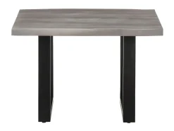 Mesa de centro com arestas vivas 60x60x40 cm acácia maciça PT509836^ Mesa De Apoio