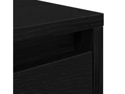 Mesa De Centro*vidaxl Mesa de centro com gavetas 100x100x40 cm carvalho Preto