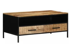 vidaxl Mesa de centro com gaveta 90 x 50 x 40 cm^ Mesa De Centro