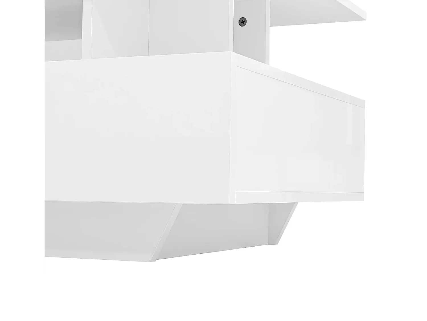ModernLuxe Mesa de centro com LED - com 2 gavetas -^ Mesa De Centro