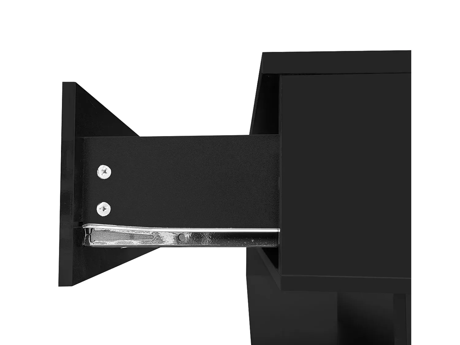 ModernLuxe Mesa de centro com LED - vidro e aglomerado -^ Mesa De Centro