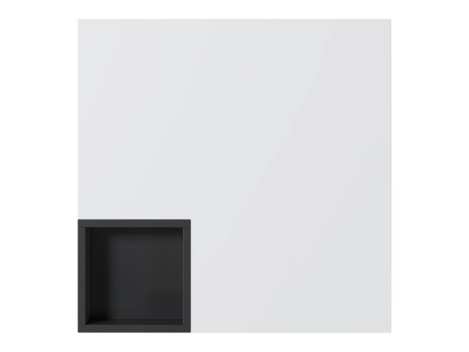 Online Hauss Spole Mesa de centro com LED e compartimento amovível - Acabamento brilhante Branco