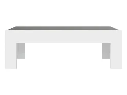 vidaxl Mesa de centro com luzes LED Infinity 90x50x30 cm^ Mesa De Centro