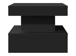 vidaxl Mesa de centro com luzes LED 50x50x40 cm^ Mesa De Centro