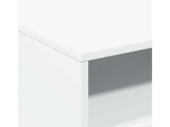 Mesa De Centro|vidaxl Mesa de centro com luzes LED 50x49x40 cm Branco