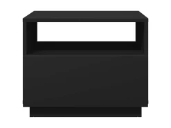 vidaxl Mesa de centro com luzes LED 50x49x40 cm^ Mesa De Centro