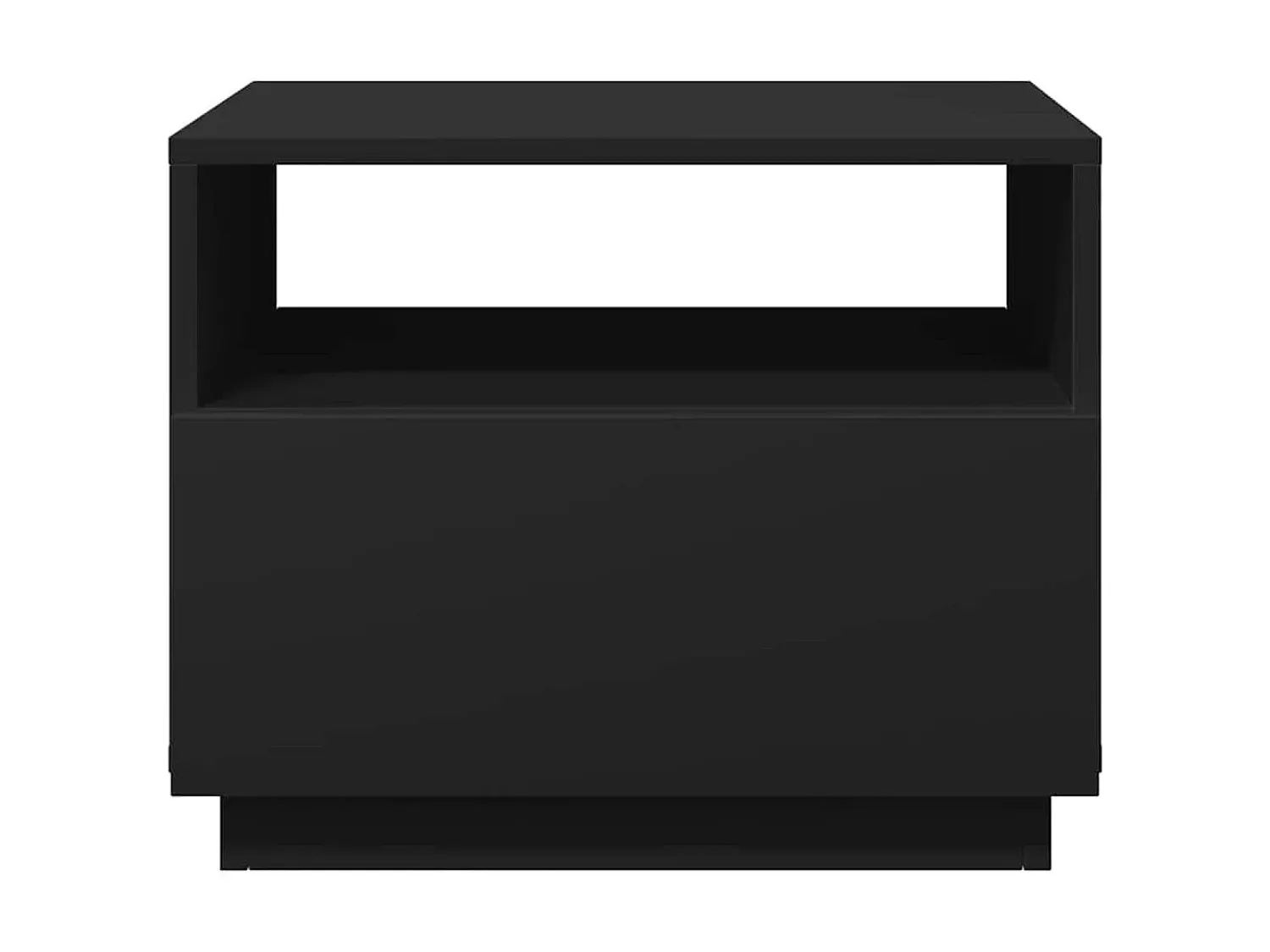 vidaxl Mesa de centro com luzes LED 50x49x40 cm^ Mesa De Centro