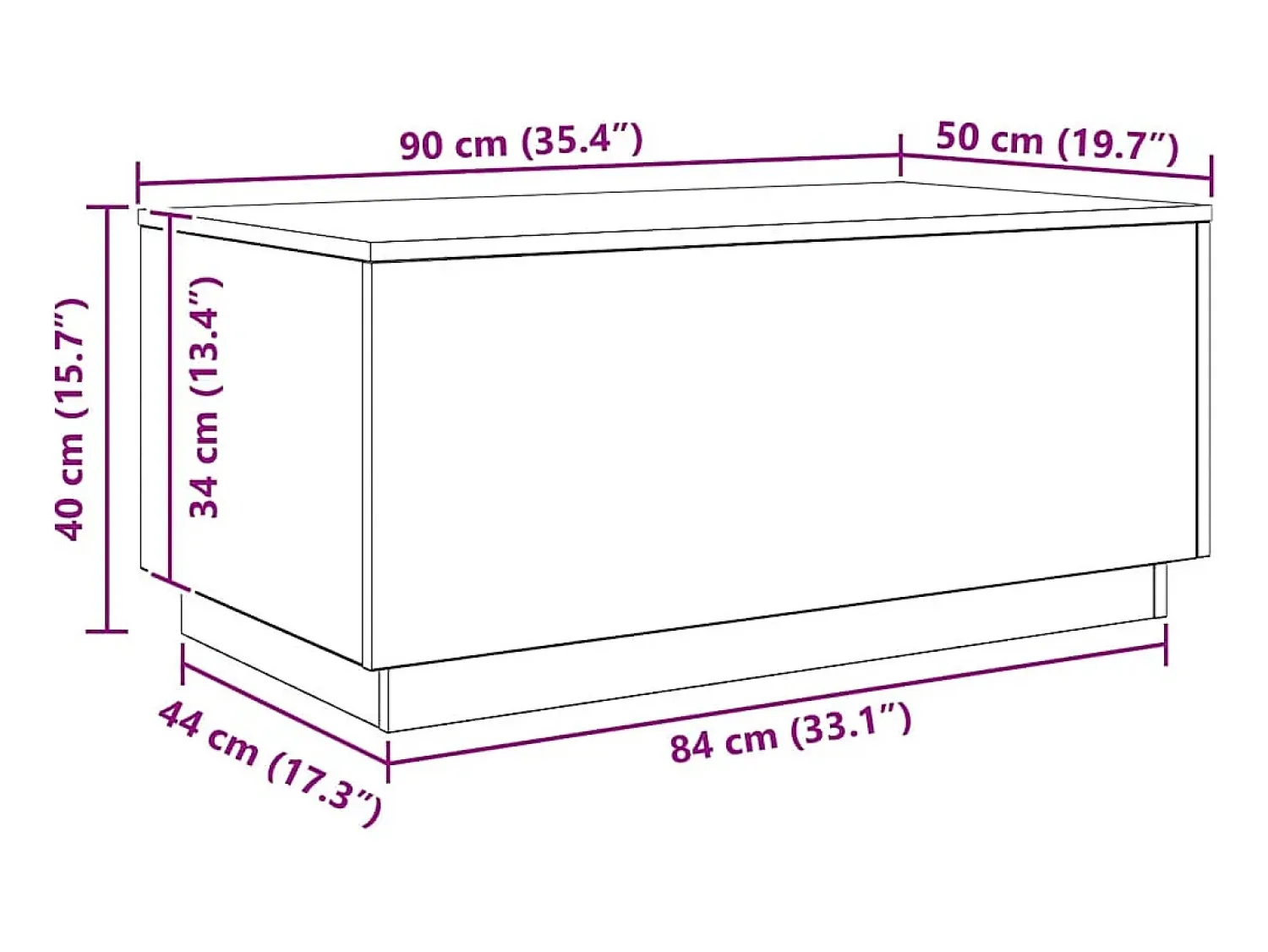 Mesa De Centro*vidaxl Mesa de centro com luzes LED 90x50x40 cm carvalho artisiano Natural claro