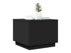 vidaxl Mesa de centro com luzes LED 50x50x40 cm^ Mesa De Centro