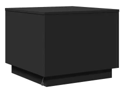 vidaxl Mesa de centro com luzes LED 50x50x40 cm^ Mesa De Centro