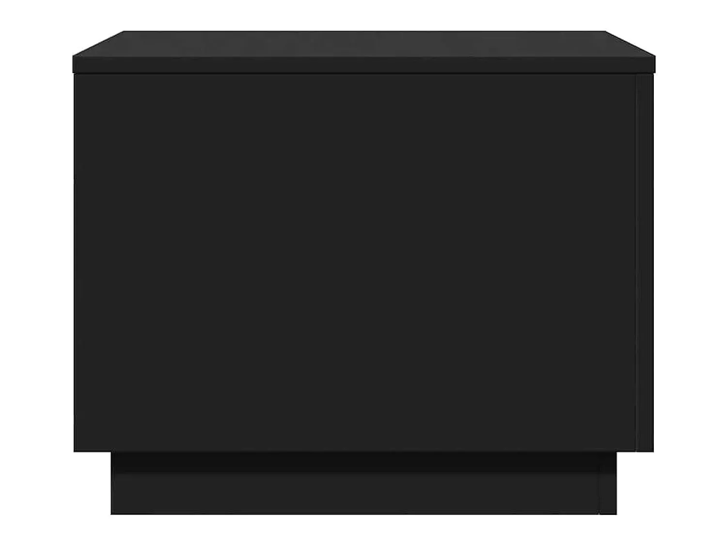 vidaxl Mesa de centro com luzes LED 50x50x40 cm^ Mesa De Centro