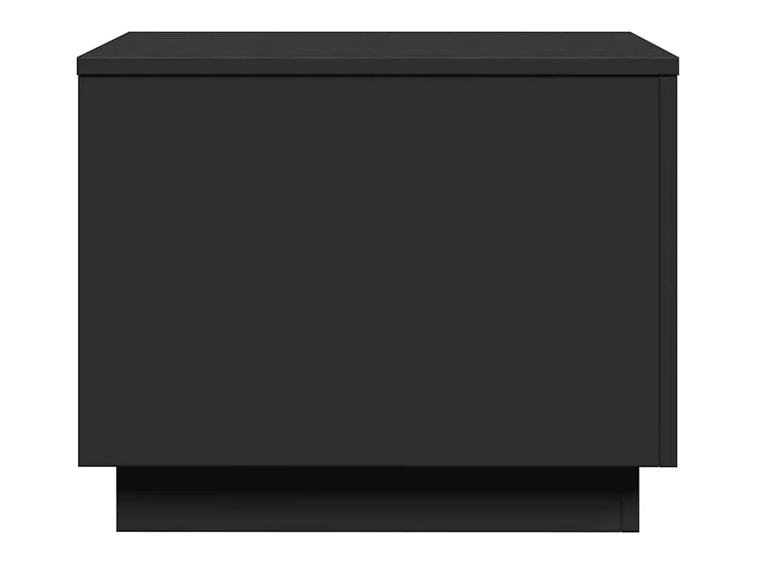 vidaxl Mesa de centro com luzes LED 50x50x40 cm^ Mesa De Centro