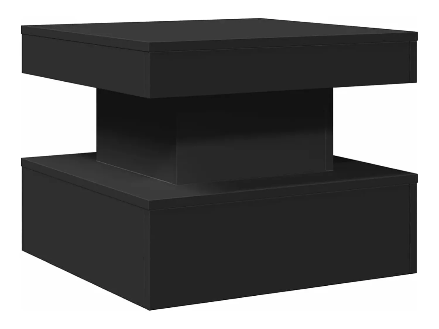 Mesa de centro com luzes LED 50x50x40 cm PT989959^ Mesa De Centro