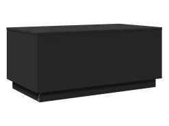 vidaxl Mesa de centro com luzes LED 90x50x40 cm^ Mesa De Centro