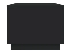vidaxl Mesa de centro com luzes LED 90x50x40 cm^ Mesa De Centro