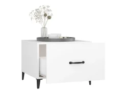 Mesa de centro com pernas de metal 2 pcs 50x50x40 cm PT320164^ Mesa De Apoio
