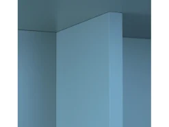 Mesa De Centro| Mesa de centro com tampo resistente em MDF 3 cm Azul Cornish 100x60 cm Azul claro
