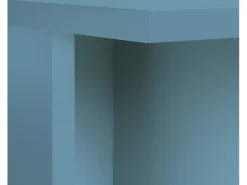 Mesa De Centro| Mesa de centro com tampo resistente em MDF 3 cm Azul Cornish 100x60 cm Azul claro
