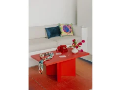 Mesa de centro com tampo laminado de 3 cm chama 100x60 cm^ Mesa De Centro
