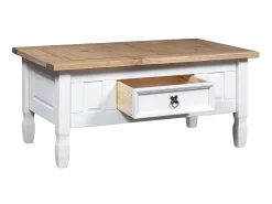 Mesa de centro Corona pinho mexicano 100x55x44 cm PT990073^ Mesa De Centro