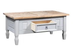 Mesa de centro Corona pinho mexicano 100x55x44 cm PT331789^ Mesa De Centro