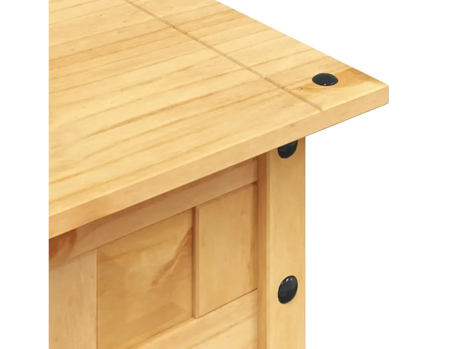 vidaxl Mesa de centro Corona Range em pinho mexicano 100x55x44 cm^ Mesa De Centro