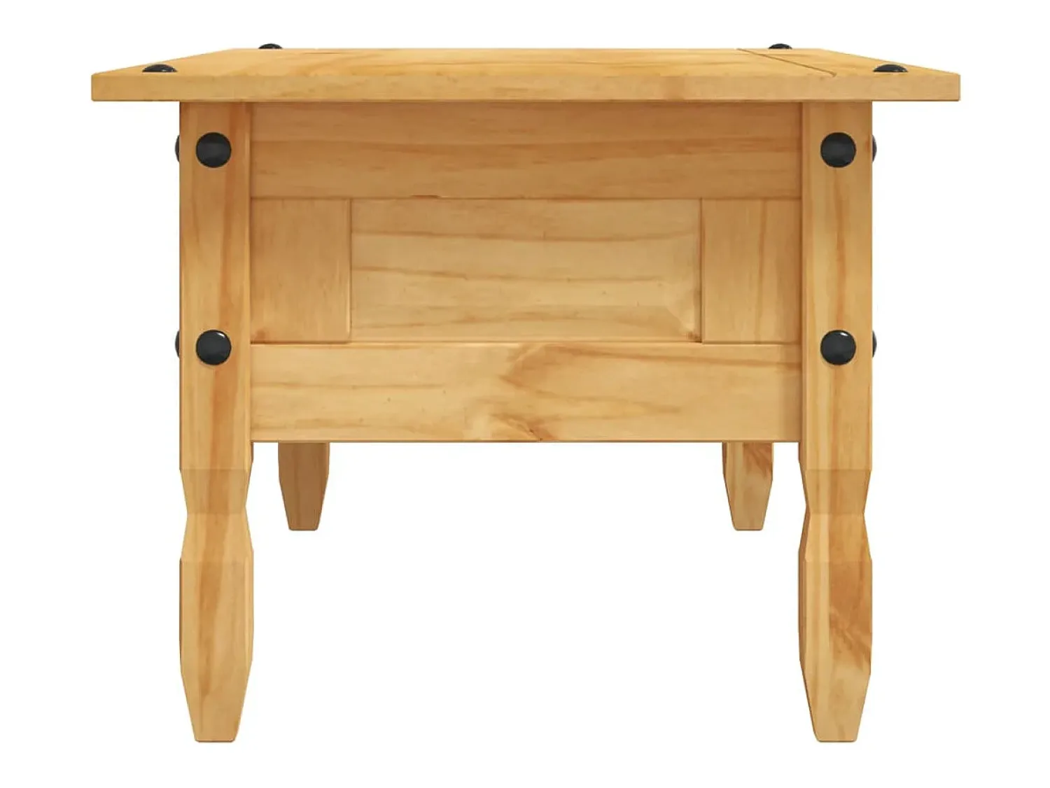 vidaxl Mesa de centro Corona Range em pinho mexicano 100x55x44 cm^ Mesa De Centro