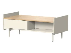 Sale Vicco Mesa de centro 100x50x40 velina Creme