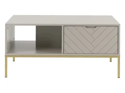 Mesa De Centro*Petits-Meubles Mesa de centro Daria caxemira 69cm Bege