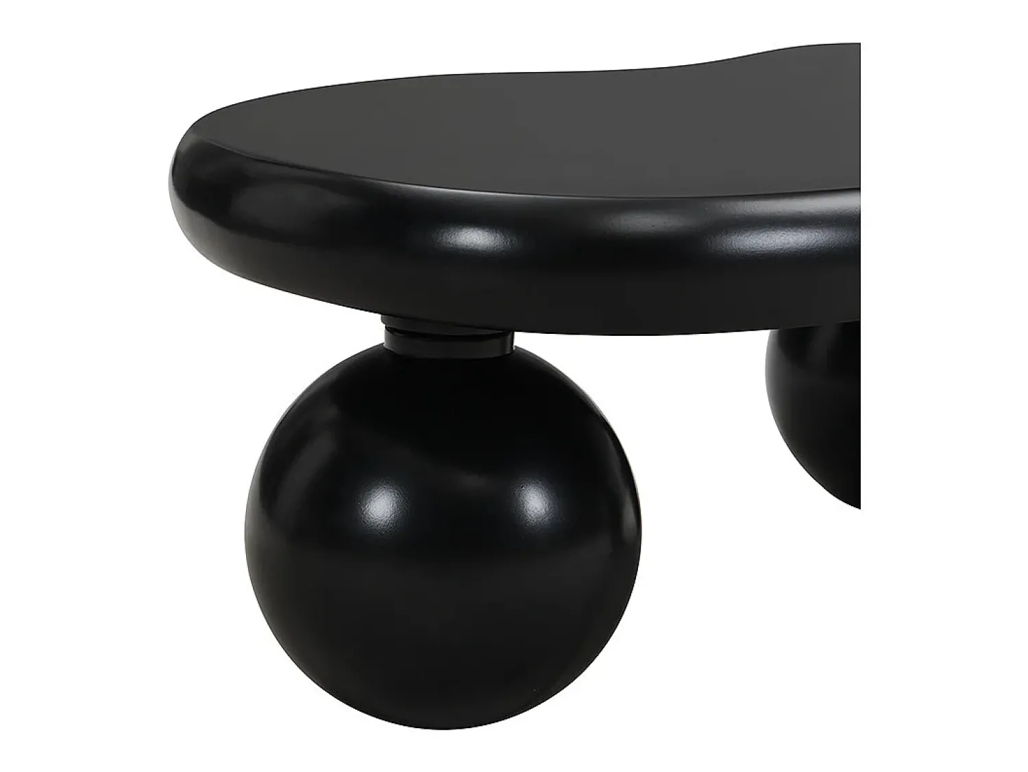 Mesa De Centro* Mesa de centro de design em formato de nuvem com iluminação LED, formato original, tampo iluminado em estilo nuvem, e branco. Preto