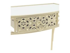 Best Mesa de centro de estilo francês metal 82x39x76 cm PT705384 Dourado