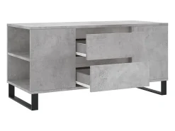 Mesa De Centro*vidaxl Mesa de centro derivados de madeira cinza cimento Cinzento