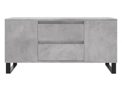 Mesa De Centro*vidaxl Mesa de centro derivados de madeira cinza cimento Cinzento