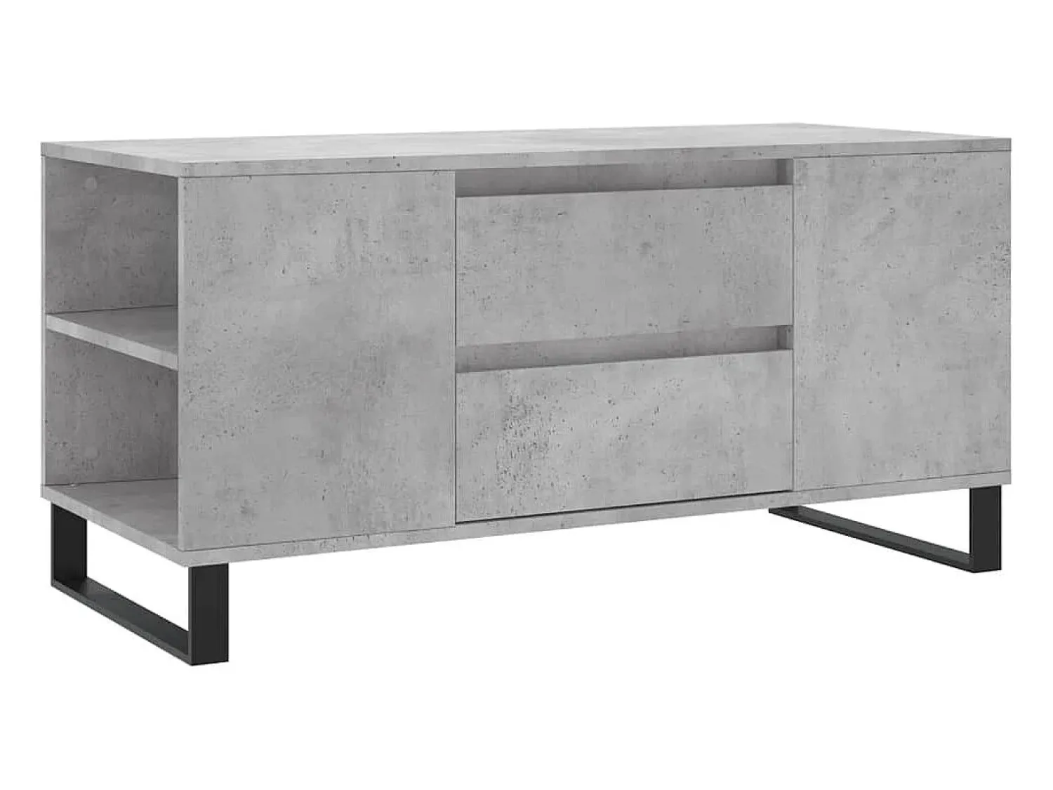 Mesa De Centro*vidaxl Mesa de centro derivados de madeira cinza cimento Cinzento