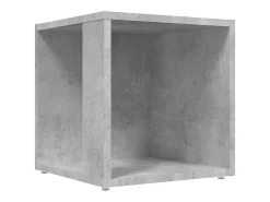 Mesa De Centro* Mesa de centro derivados de madeira cimento PT606128 Cinzento