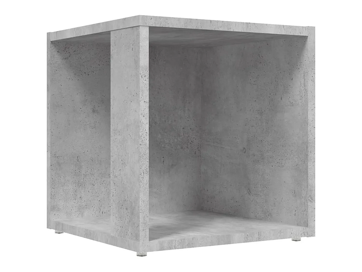 Mesa De Centro* Mesa de centro derivados de madeira cimento PT606128 Cinzento