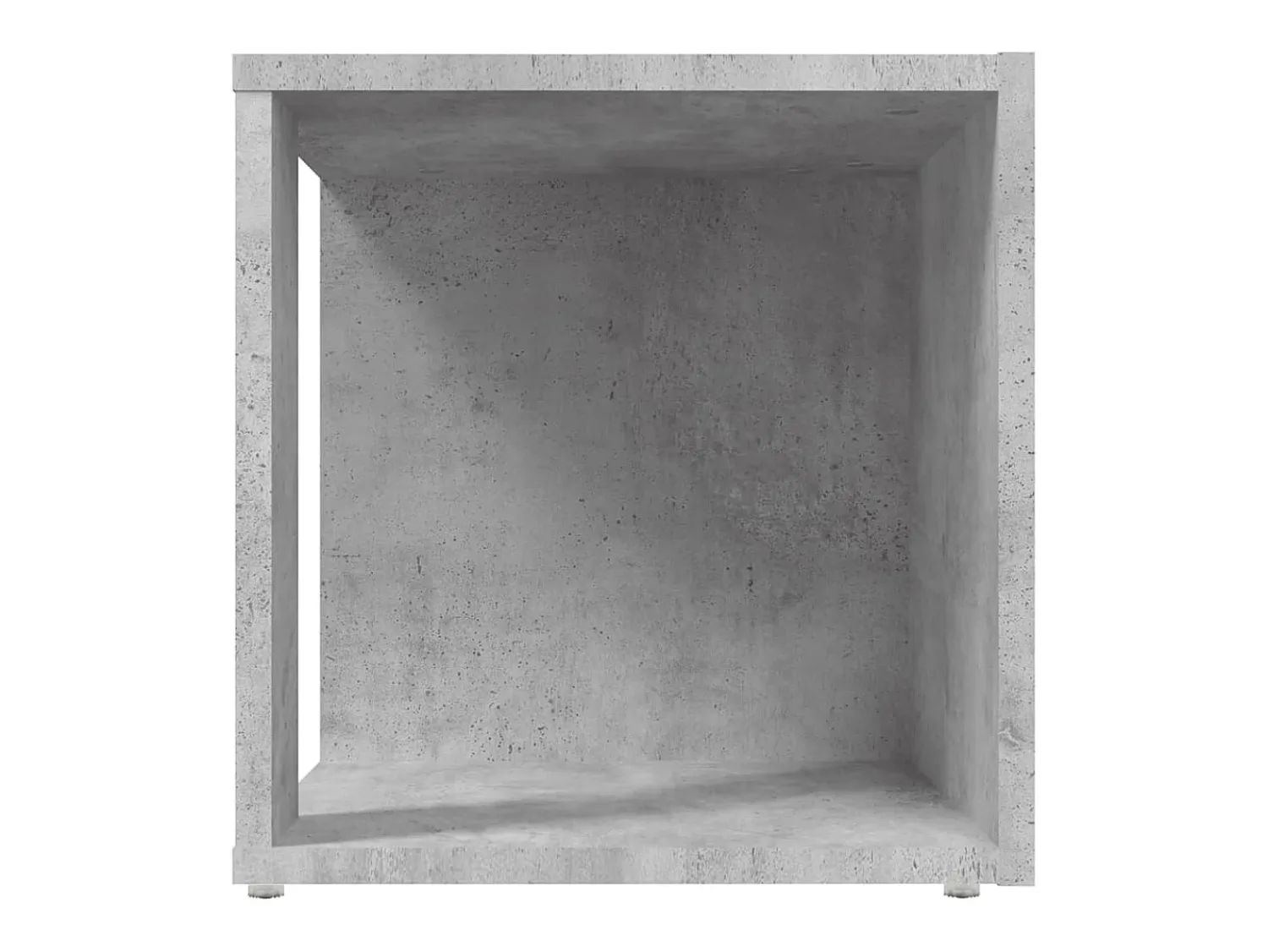 Mesa De Centro* Mesa de centro derivados de madeira cimento PT606128 Cinzento