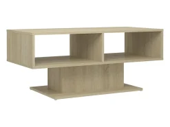 Mesa De Centro*vidaxl Mesa de centro derivados de madeira carvalho sonoma Natural claro